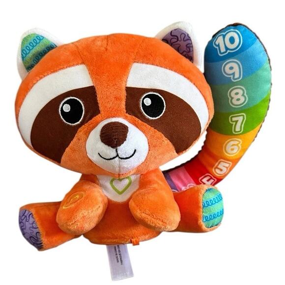LeapFrog Red Panda Plush - Lights, Sounds, & Learning Toy - Picture 1 of 10